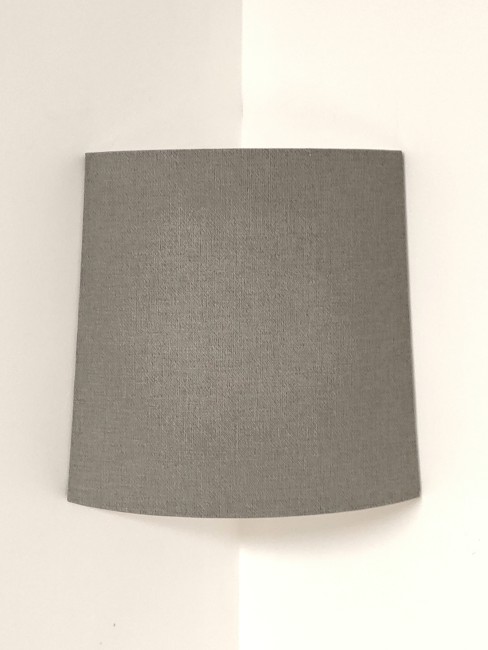 applique d'angle trapèze gris foncé (