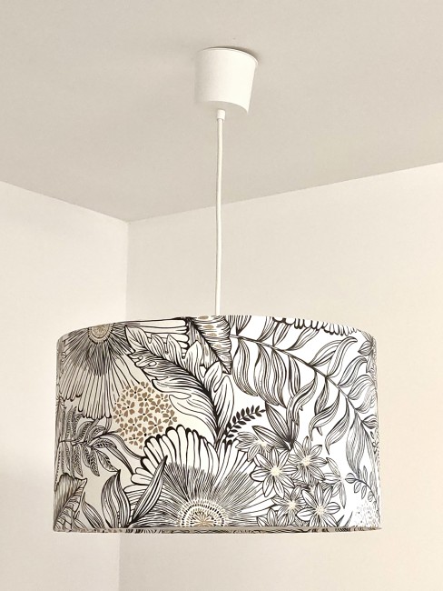 fleurs noir et or 35 cm (1)