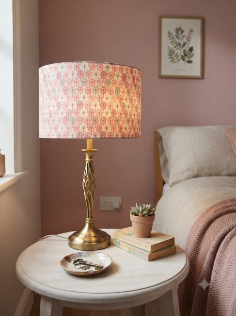 mini plumes de paon rose