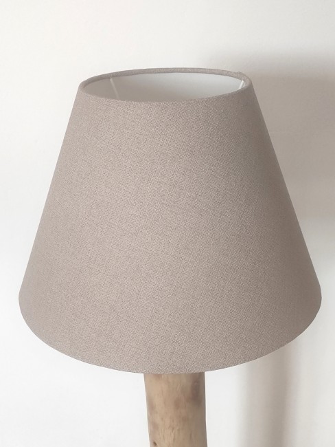abat-jour conique Beige