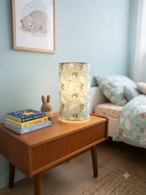 lampe arc en ciel