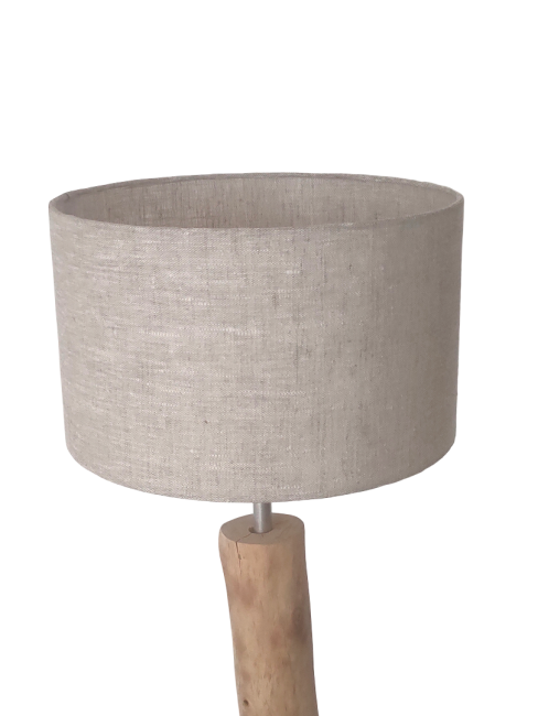 abat jour lin transparent (6) Abat-jour Lin coloris naturel intérieur transparent