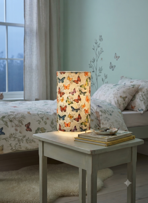lampe papillons