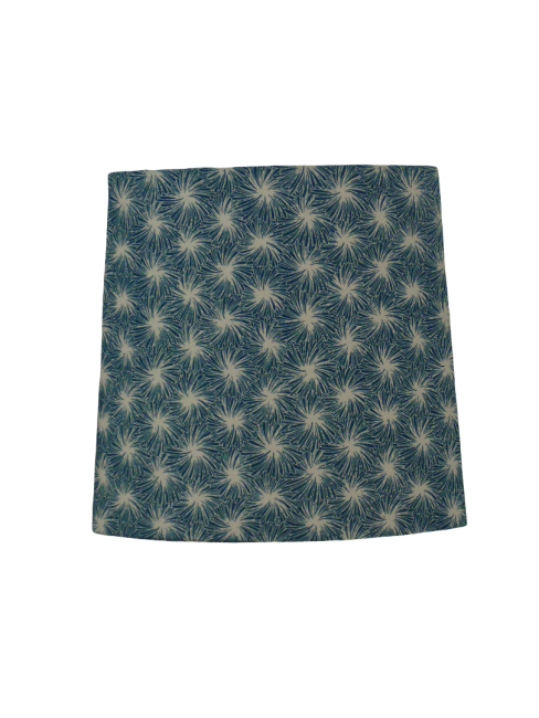  Applique murale d'angle motif japonais futon bleu