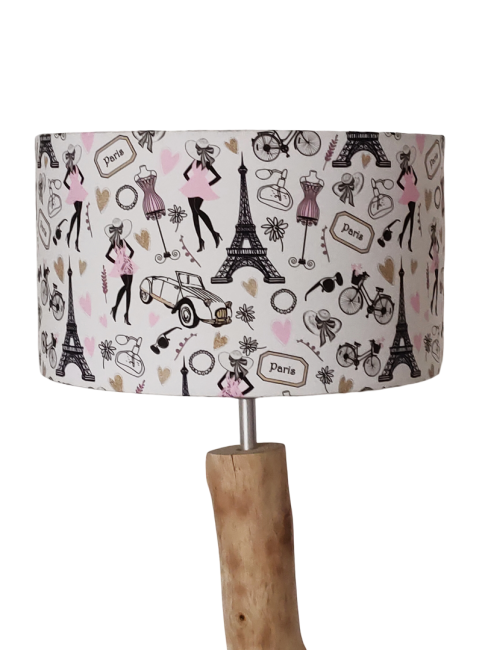  Abat-jour motifs la Parisienne - Tour Eiffel - Paris