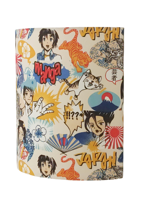 Applique murale motif Manga japonais