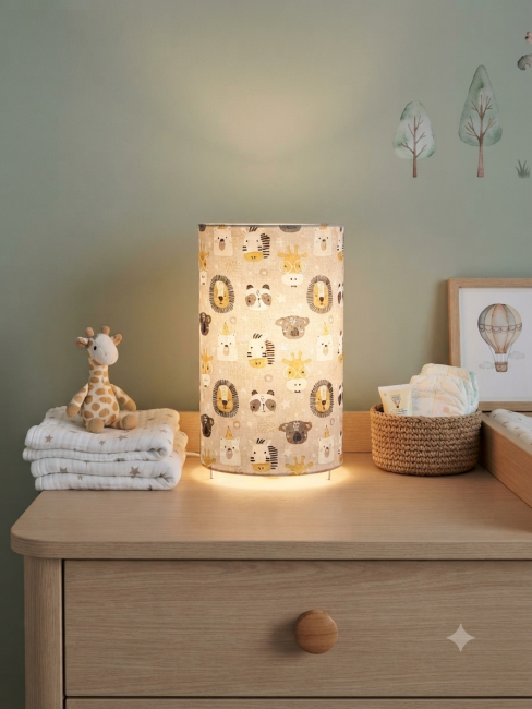 lampe animaux savane