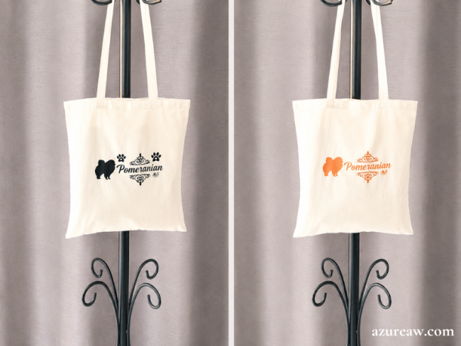 Sac en coton Blanc et Noir ou Coloré personnalisé - Fait main
