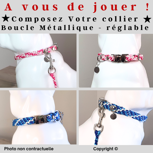 Collier BOUCLE MÉTALLIQUE 