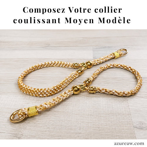 Collier Rond ou Plat - Moyen modèle - Fait main