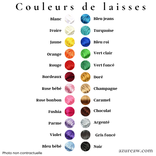 Choix couleurs de laisse expositions canines Mini chien avec sous-gorge Choix couleurs de laisse expositions canines Mini chien avec sous-gorge