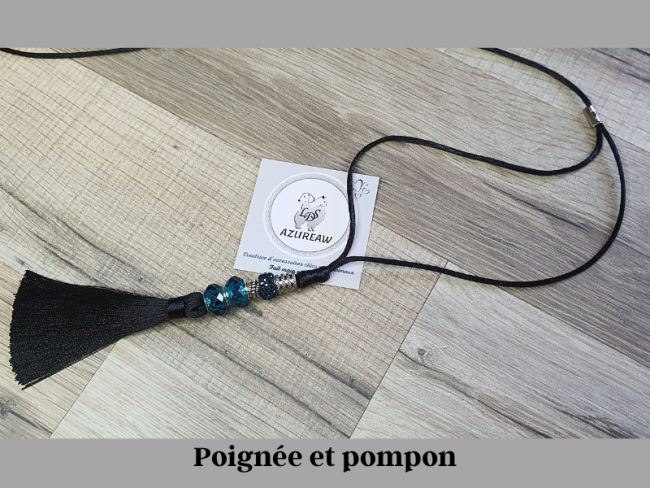 Laisse expositions canines Luxe Mini chien avec poignée et pompon Laisse expositions canines Luxe Mini chien avec poignée et pompon