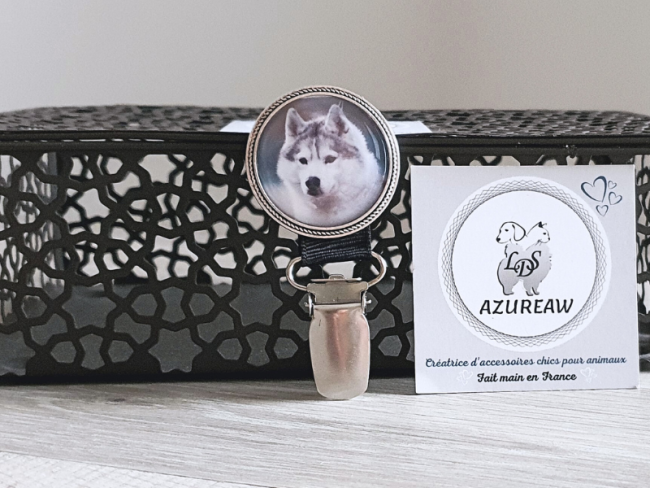 Broches portent numéros - PHOTO PERSONNALISÉE - Fait main