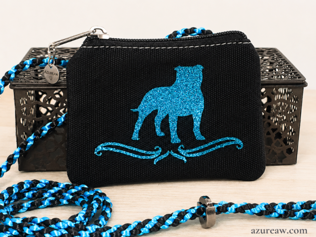 Pochette à friandises Épuré Azureaw - Toutes races- Fait main