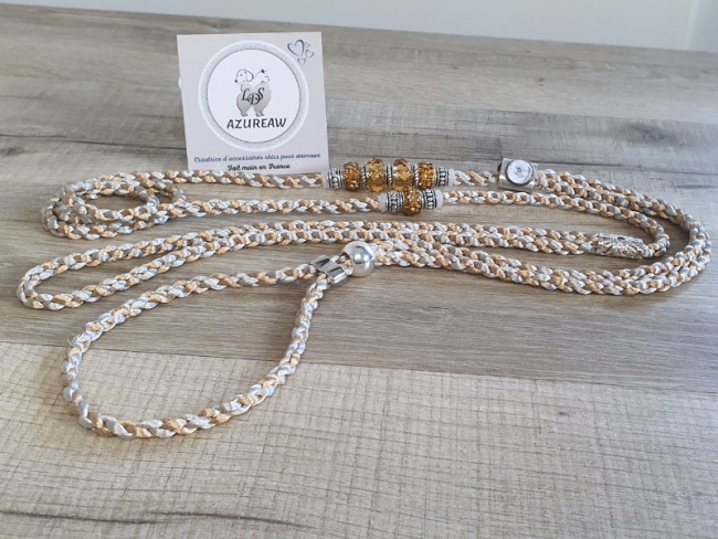 Laisse expositions canines grand chien Sans sous-gorge  