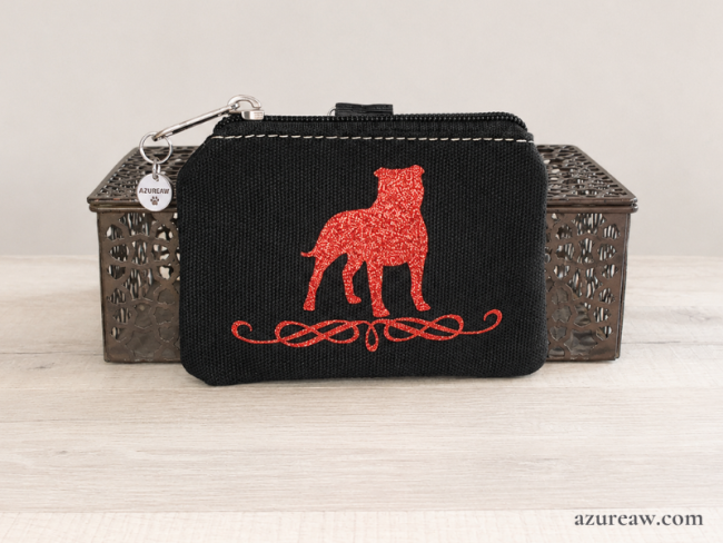Pochette à friandises Dentelle Azureaw - Toutes races - Fait main, fixation pince - Fait main