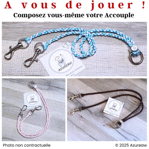 Accouples tressés - Fait main Accouples tressés - Fait main