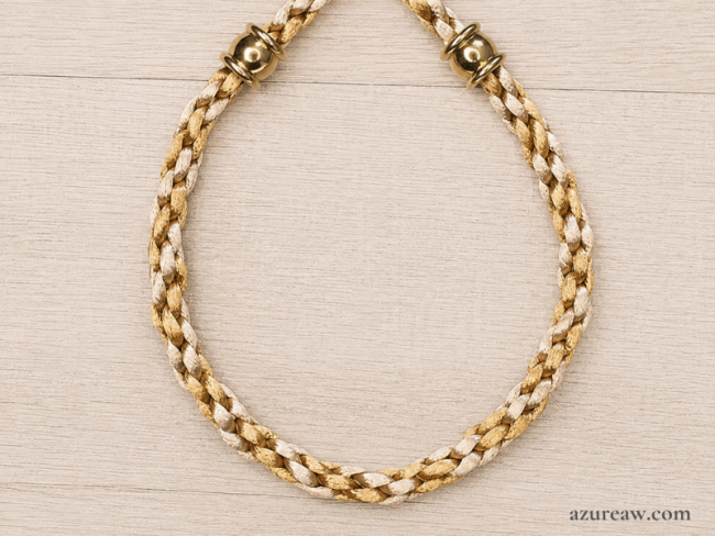 Collier modèle rond - Moyen modèle - Fait main