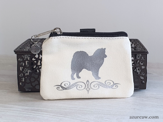 Pochette à friandises Élégante Azureaw - Personnalisée toutes races - Fait main