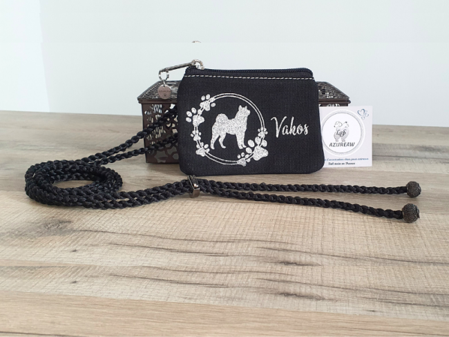 Pochettes à friandises bandoulière personnalisées, Toutes races - Fait main