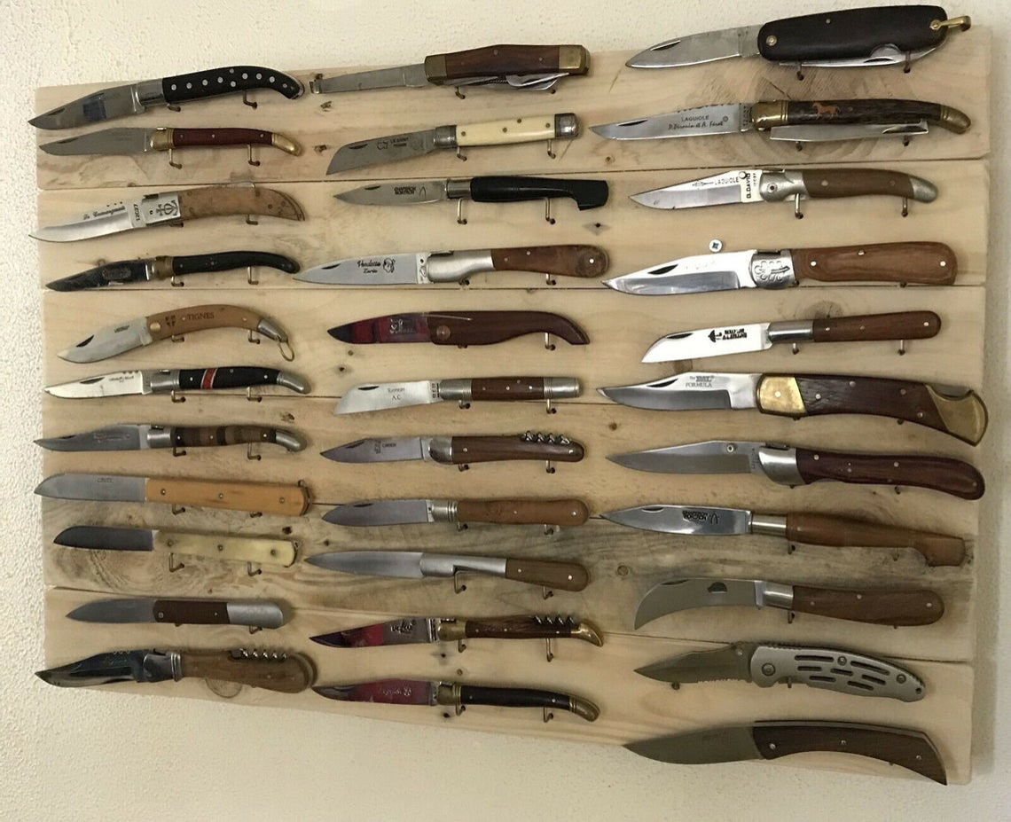 support 33 couteaux fixation mural support à fil