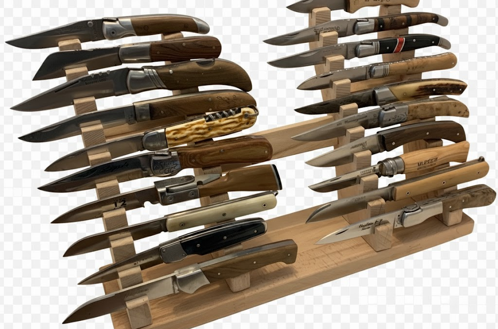 20 COUTEAUX OBLIQUE HORIZONTAL