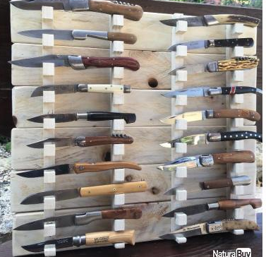 Présentoire 20 couteaux mural