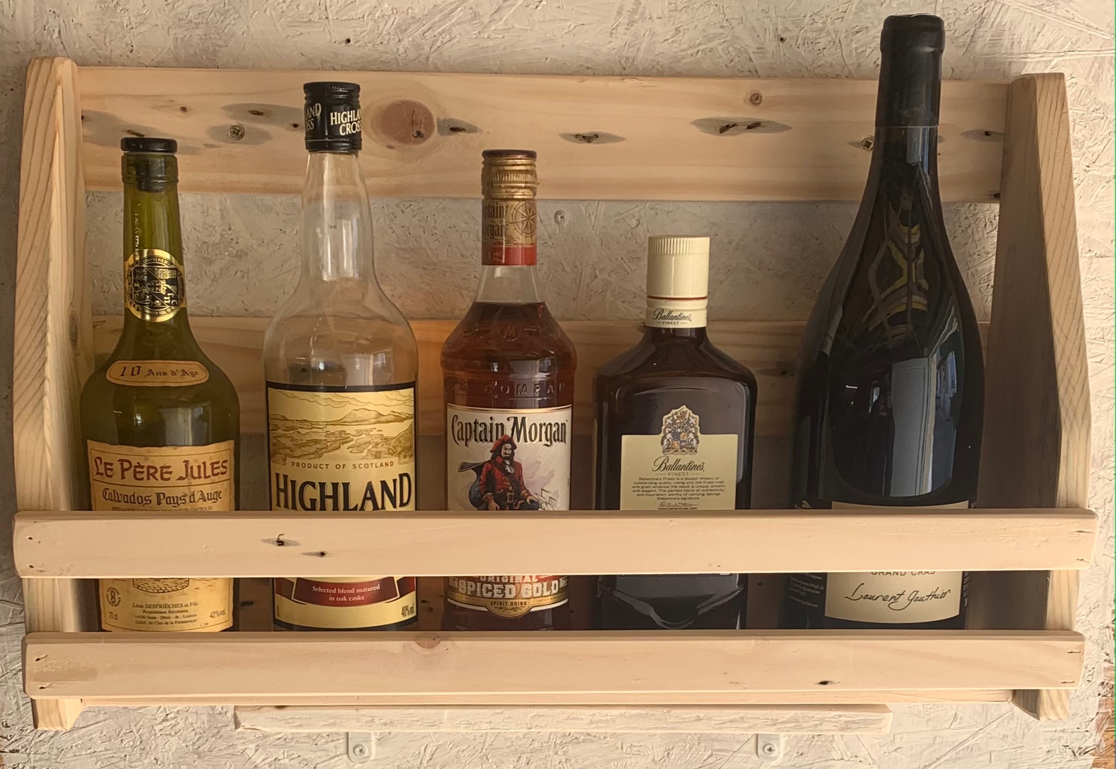 ETAGERE 6 BOUTEILLES DE VIN 