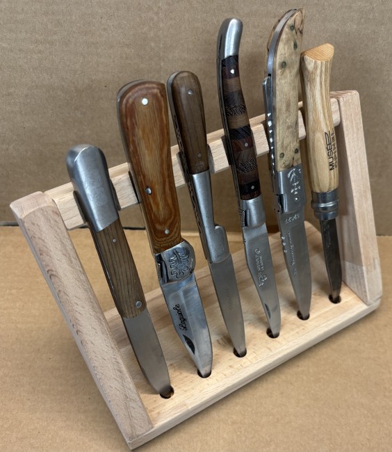 6 couteaux hetre vertical