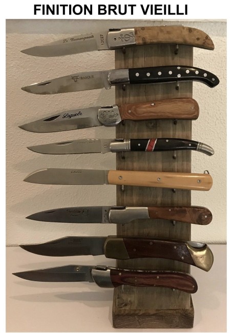support 8 couteaux vieilli support 8 couteaux vieilli