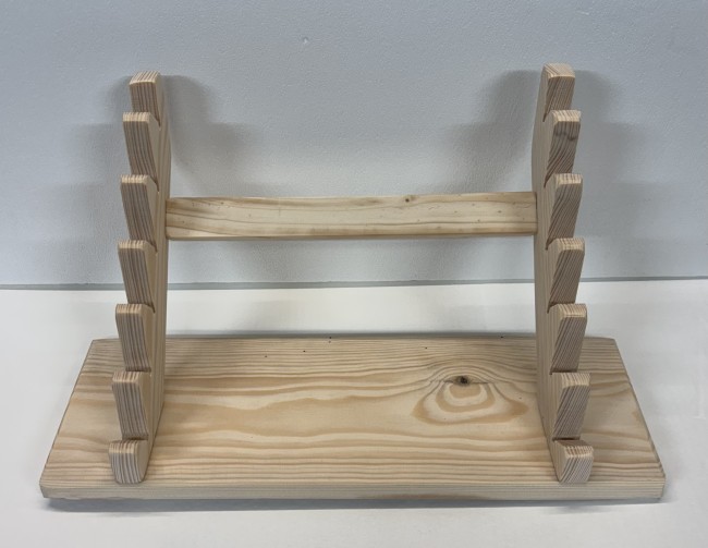 6 BAIONNETES a poser SAPIN BRUT