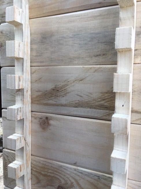 support 10 couteaux mural