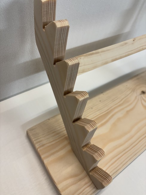 6 BAIONNETES a poser SAPIN BRUT