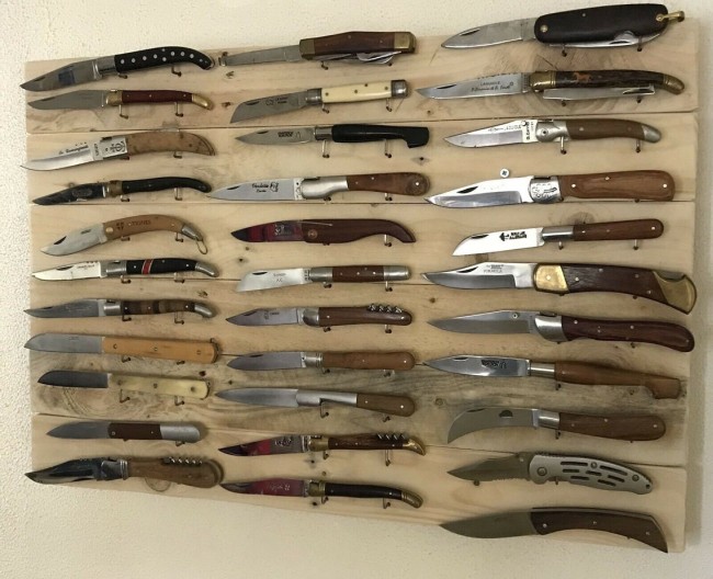 SUPPORT SAPIN 33 COUTEAUX MURAL SUPPORT METAL SUPPORT SAPIN 33 COUTEAUX MURAL SUPPORT METAL