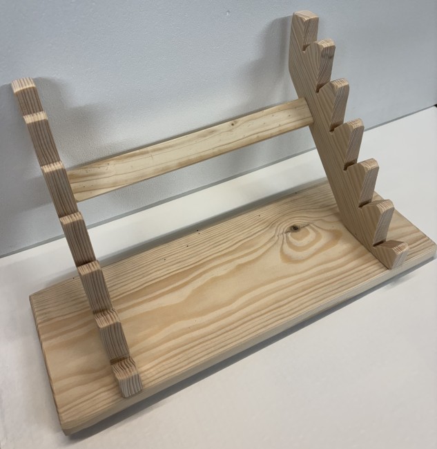 6 BAIONNETES a poser SAPIN BRUT