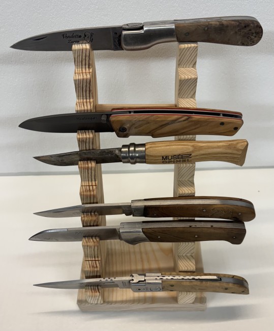 support 10 couteaux à poser en sapin naturel support 10 couteaux à poser en sapin naturel