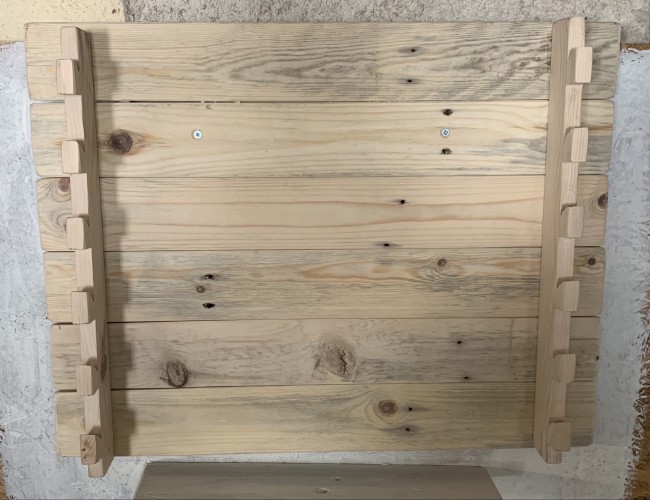 6 baionnettes sapin naturel 6 baionnettes sapin naturel