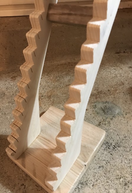 présentoire 15 couteaux en sapin