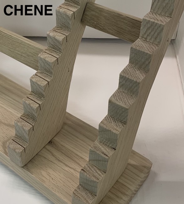 présentoire 15 couteaux en Chêne