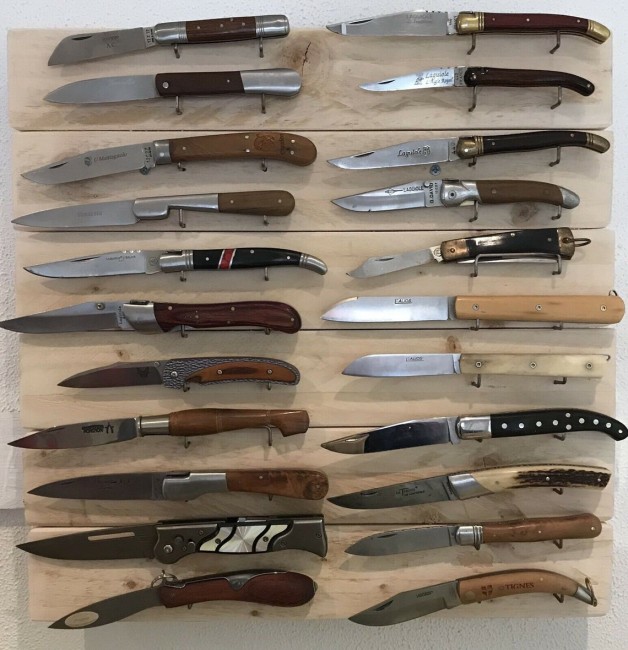 Support mural a fil 22 couteaux Support mural a fil 22 couteaux