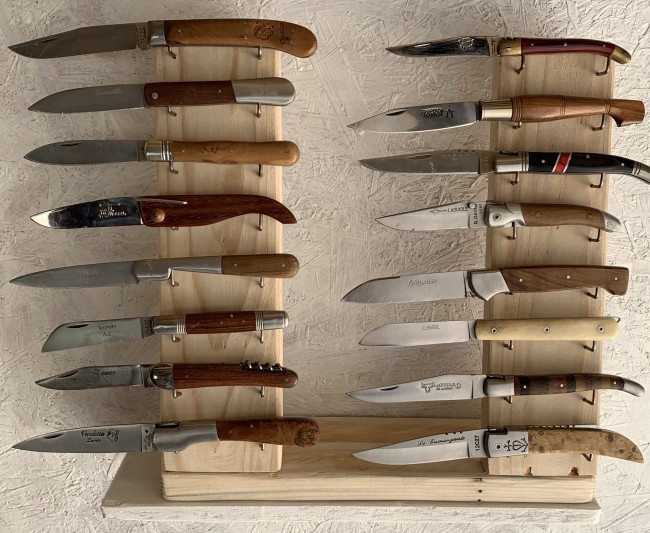 Support métal 16 couteaux sapin Support métal 16 couteaux sapin