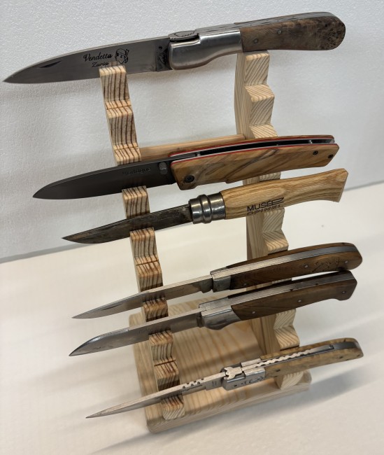 support 10 couteaux à poser en sapin naturel support 10 couteaux à poser en sapin naturel