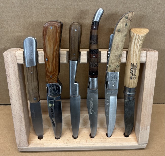 6 couteaux hetre vertical