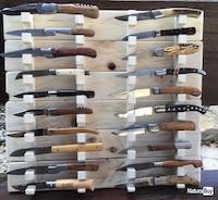 20 couteaux mural chene 20 couteaux mural chene