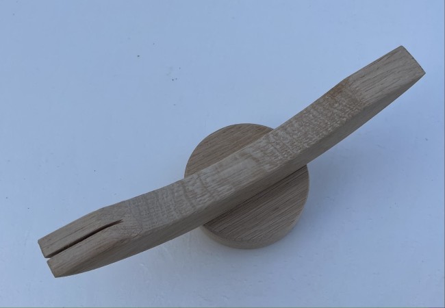 1 couteau design 135mm chene