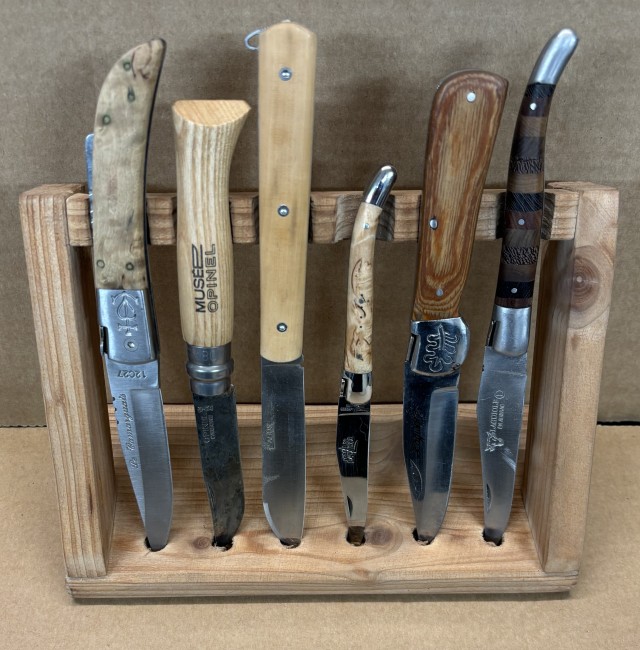 support vertical 6 couteaux