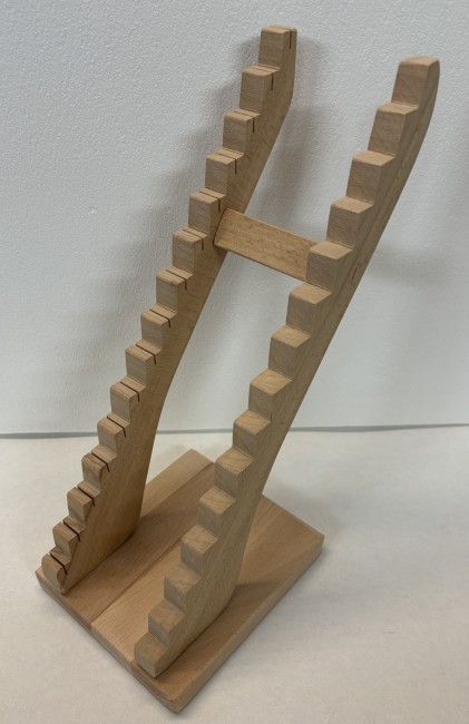 Présentoir 15 couteaux oblique bois de Hêtre