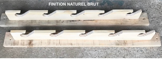 6 cannes horizontal sapin