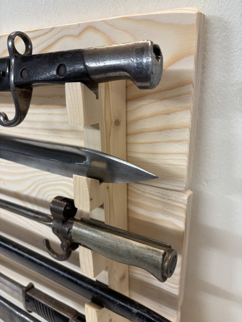 6 baionnettes mural sapin 6 baionnettes mural sapin