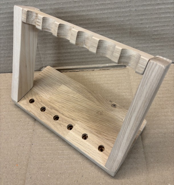 6 couteaux chene vertical